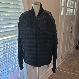 Unisex Black Puffer Jacket